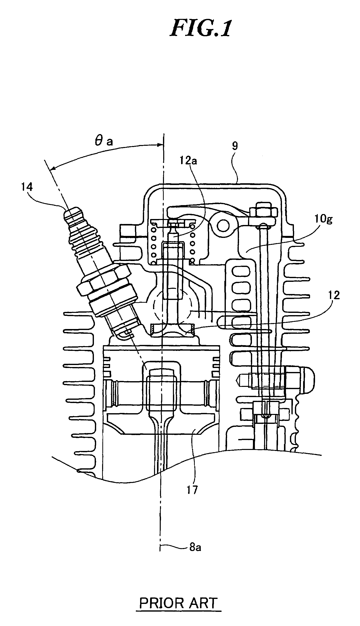 Portable 4-cycle engine and portable machine equipped with the 4-cycle engine