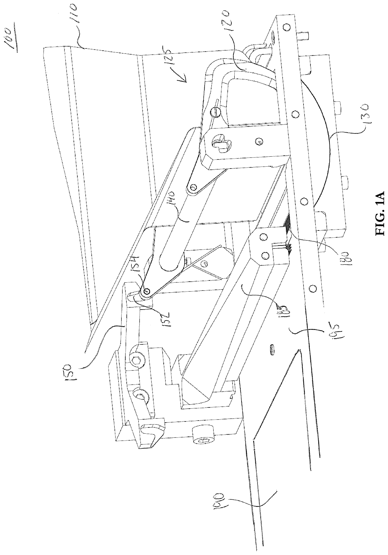 Method and apparatus for producing a three-dimensional article