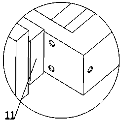 A solar panel clamping device