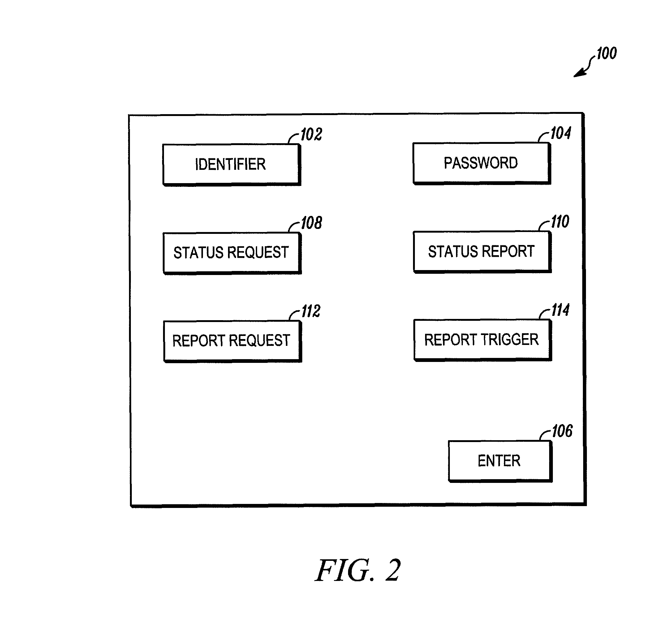 Method and apparatus for interrogation of a security system