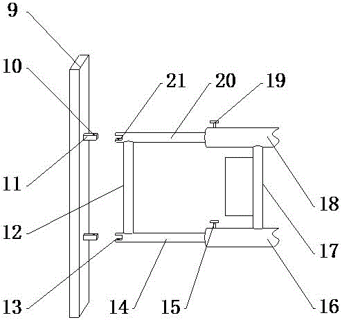 High-efficiency high-power vertical axis wind power generation equipment for ship