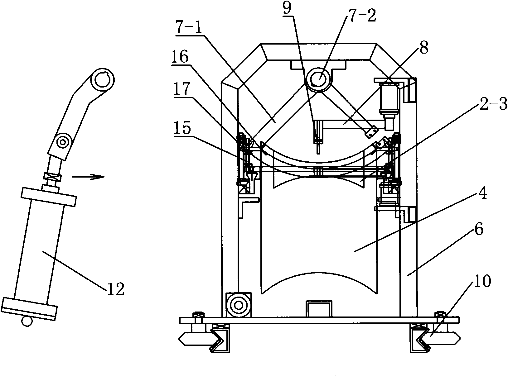 Full automatic blanking machine