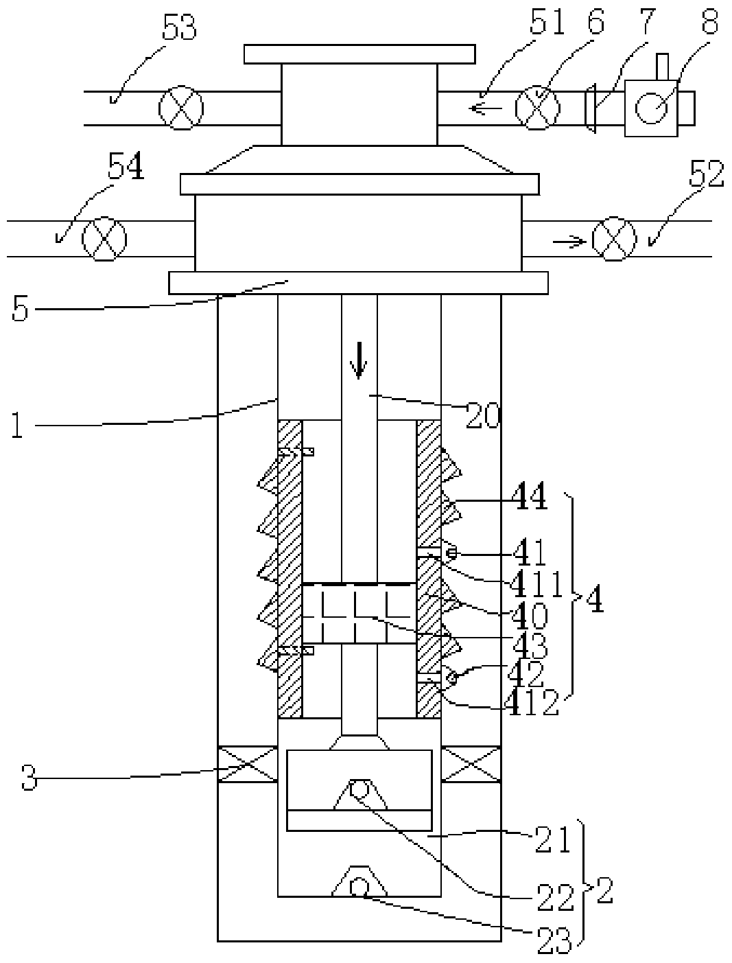 Flow diversion device, heavy oil viscosity reduction production system and production method thereof