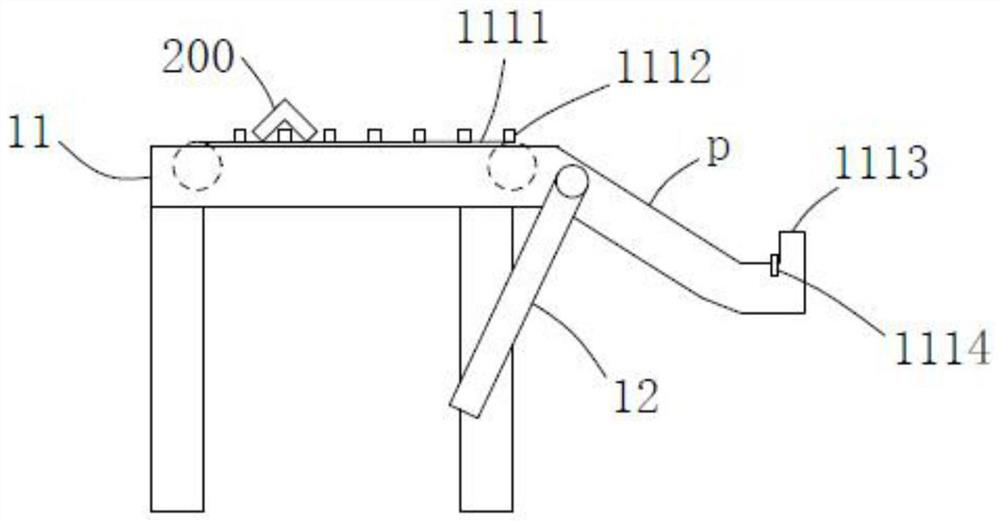 Angle steel machining equipment for civil air defense door