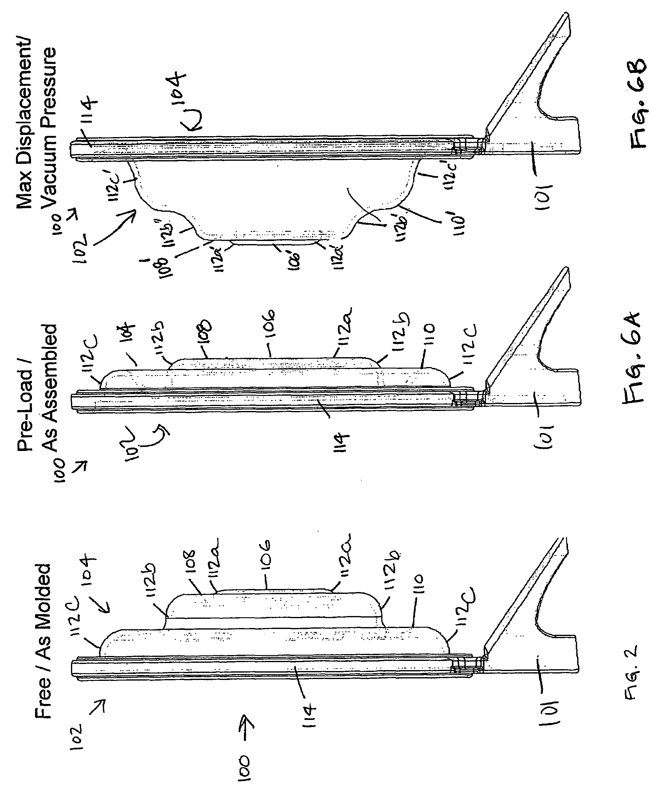 Self returning contamination barrier