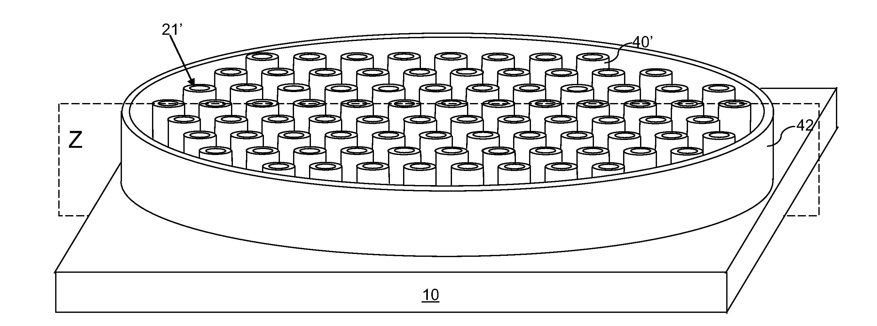 Nanostructure electrode for pseudocapacitive energy storage