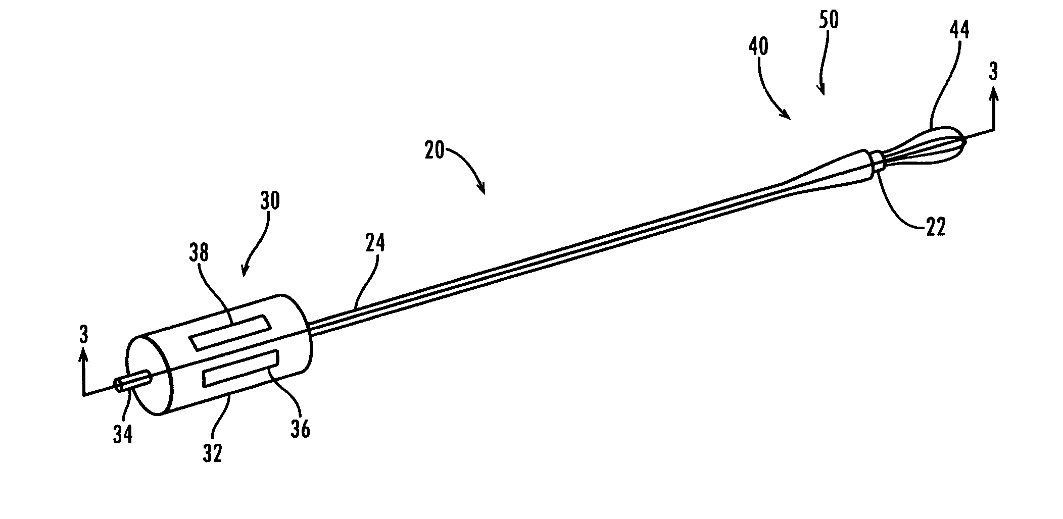 Endoscopic instrument having reduced diameter flexible shaft