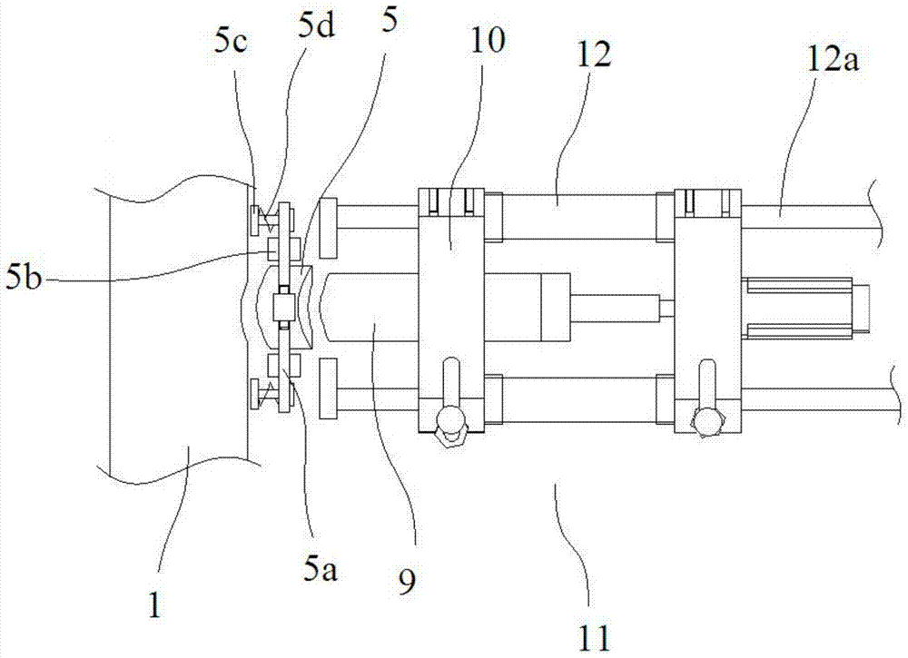 Three-way pipe heating docking equipment