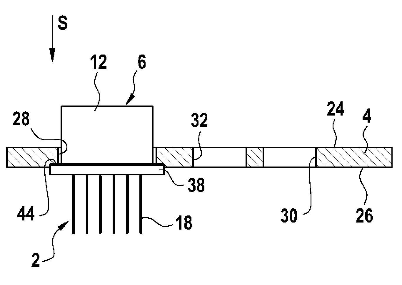 Modular electrical plug connector assembly