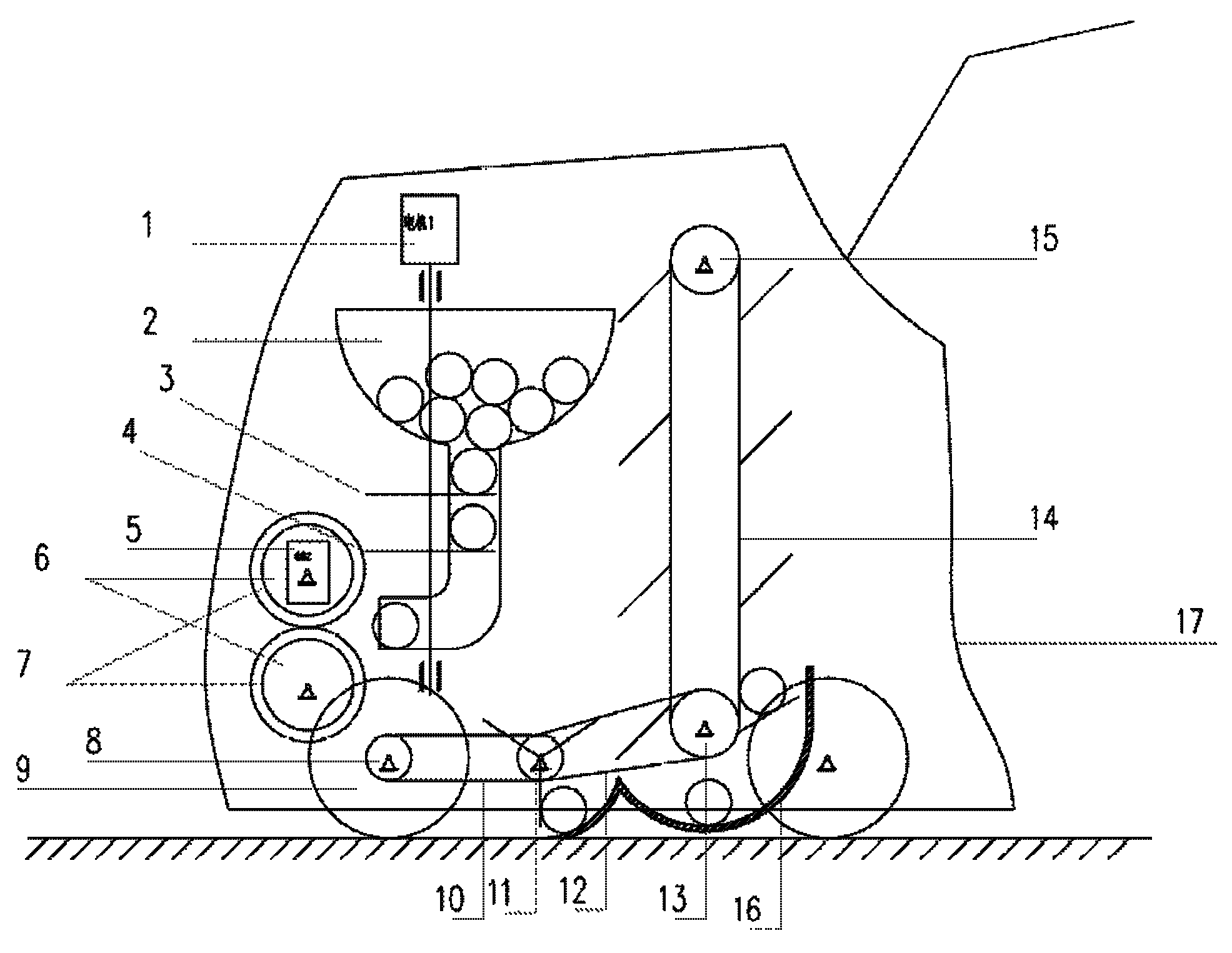 Automatic tennis ball transceiver