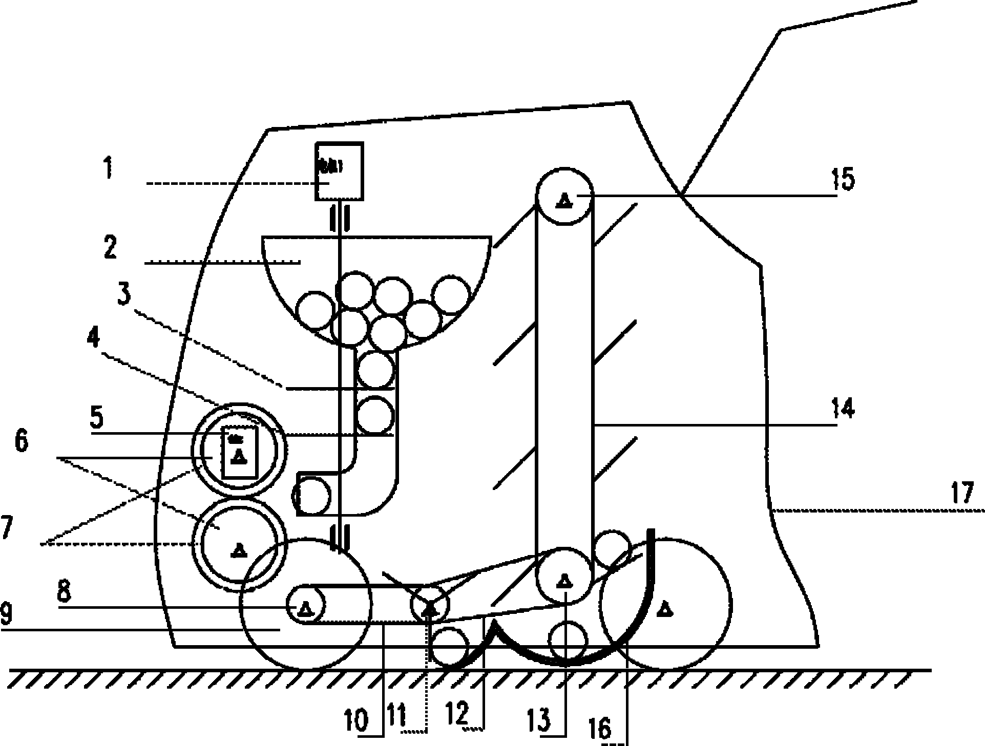 Automatic tennis ball transceiver