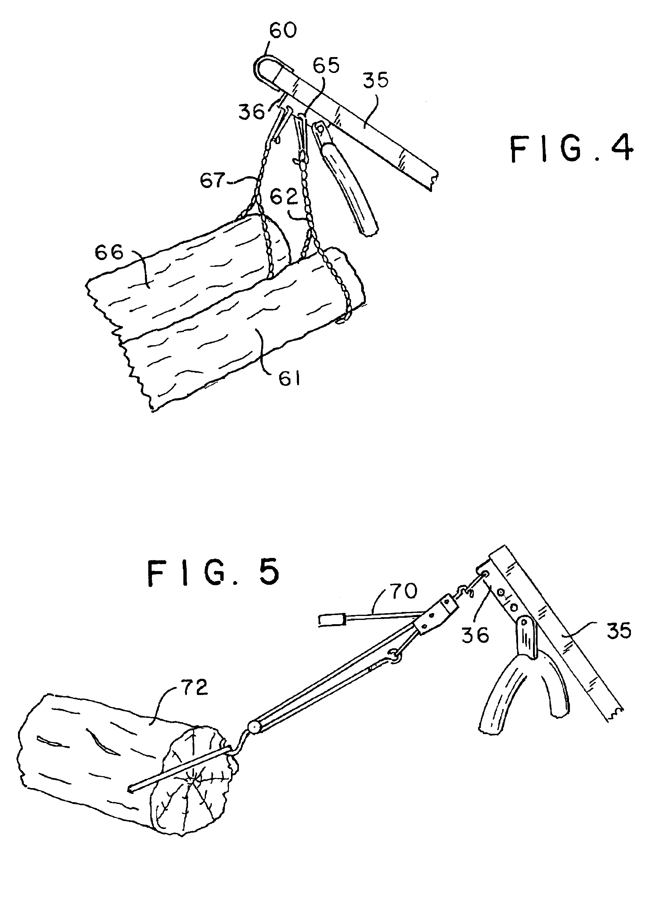 Multi-purpose log handling tool