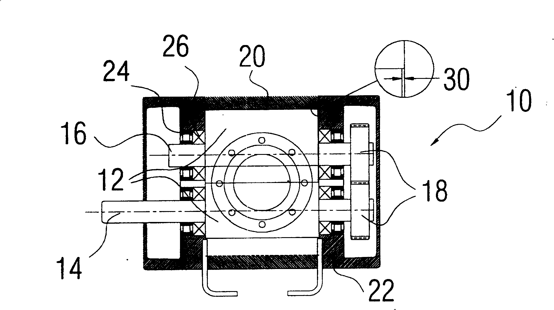 High pressure roots blower