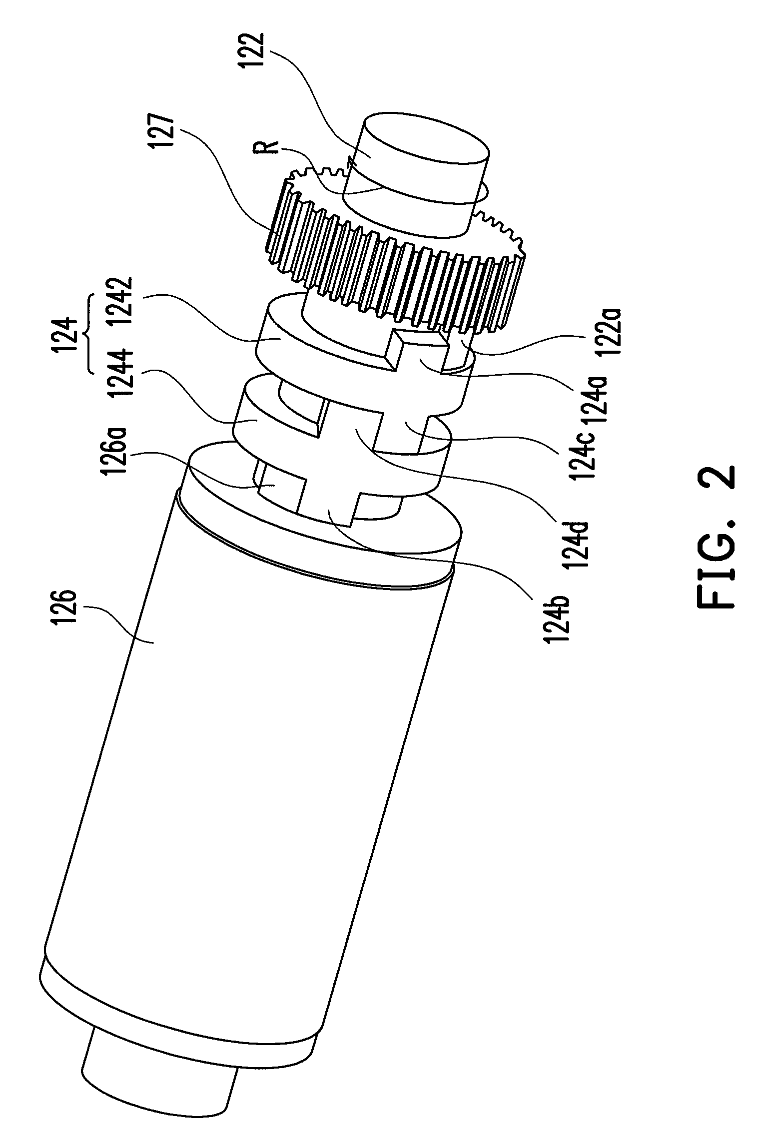 Paper feeding module and scanning device using the same