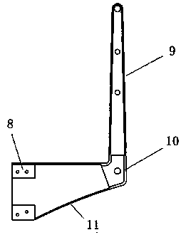 Cable trough main bearing T-beam composite material sidewalk and installation method thereof