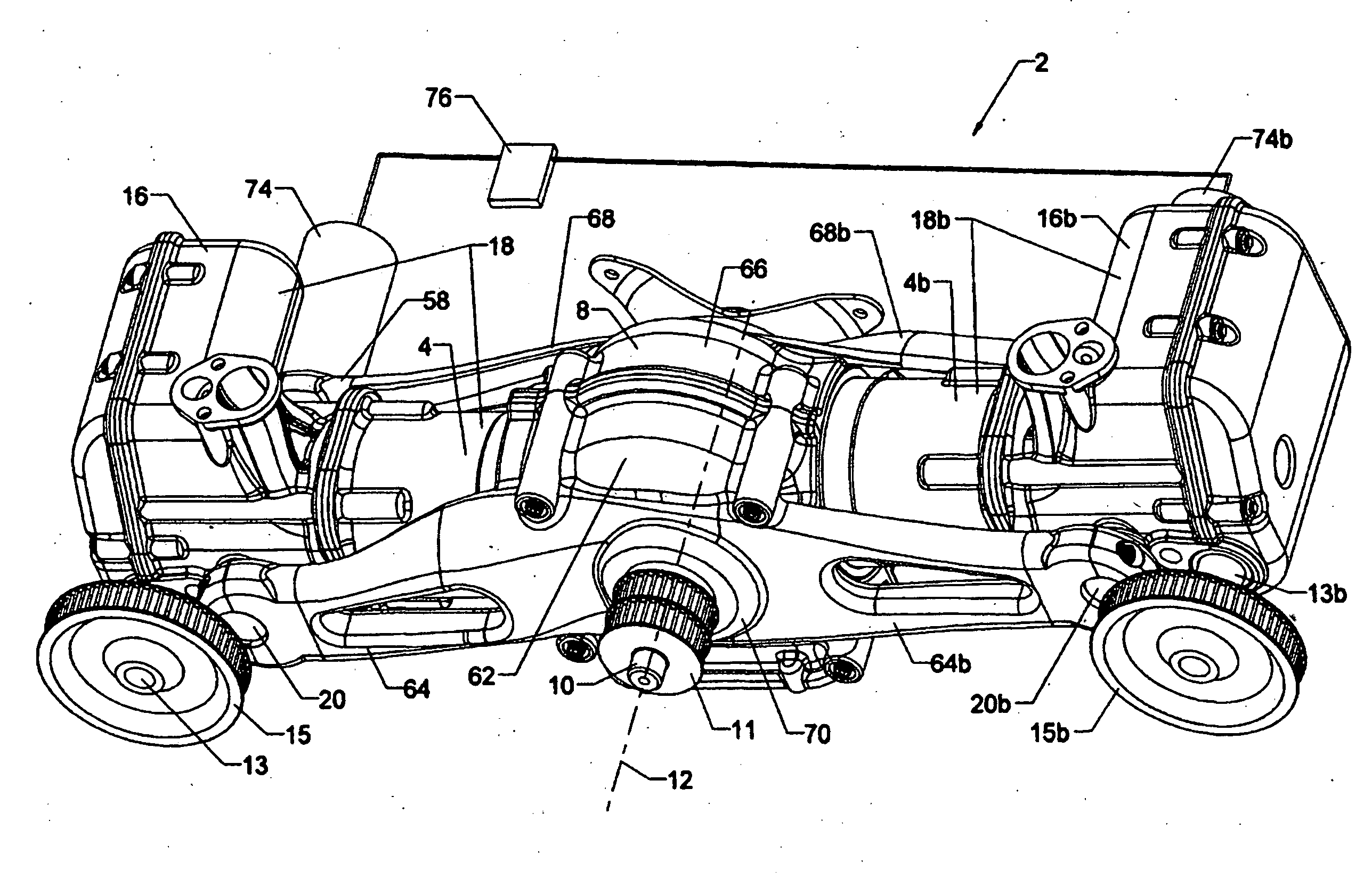 Variable compression ratio engine