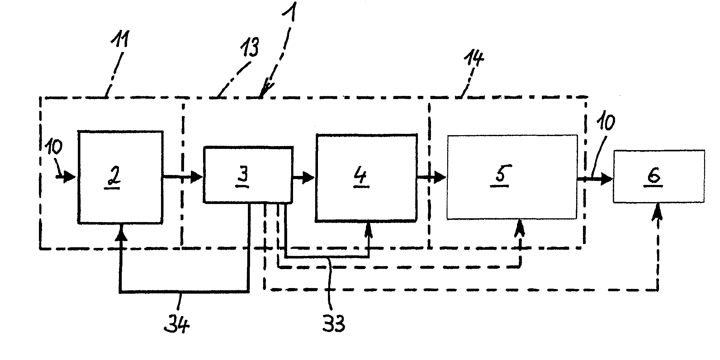 Method and device for processing fish, poultry, or other meat products transported in multitude along a processing line