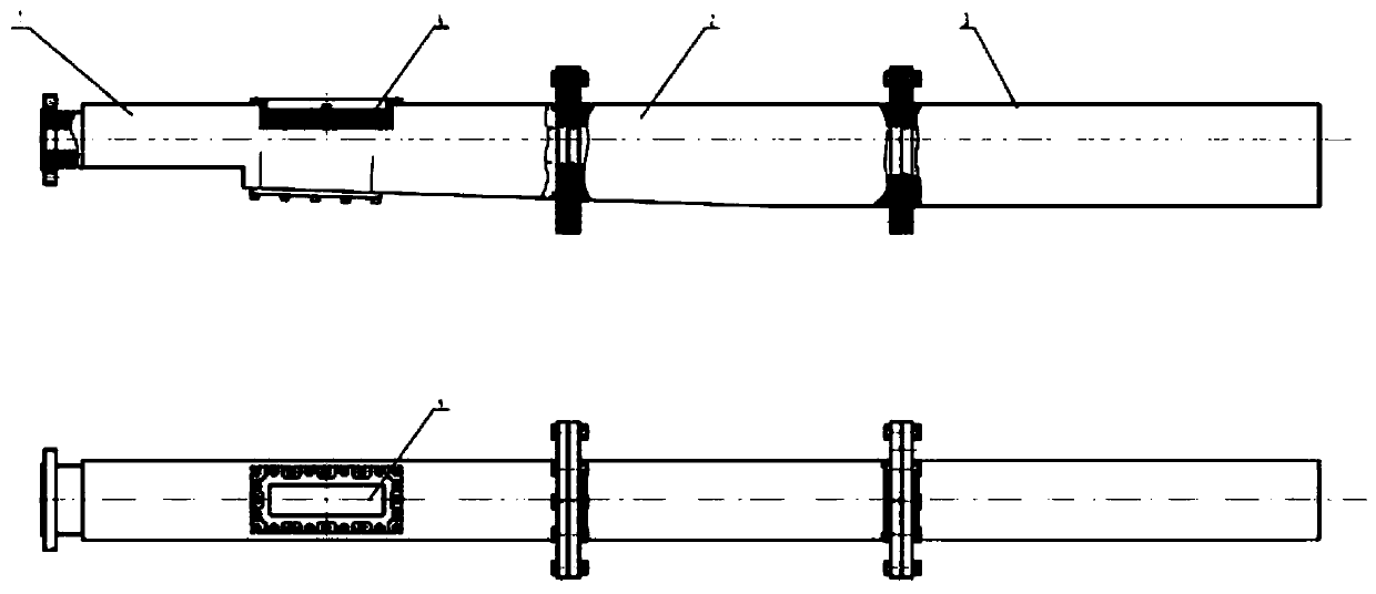 A microwave antenna module for scramjet