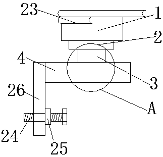 Intelligent camera convenient to install