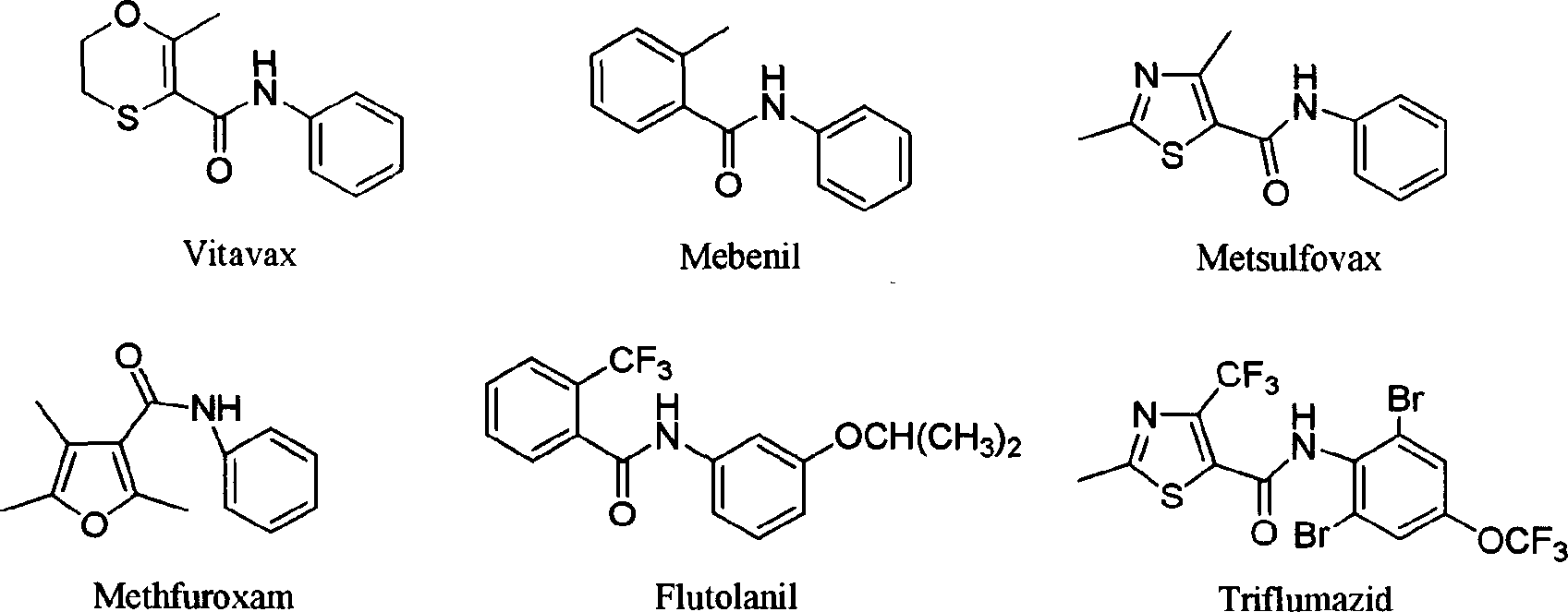 Carboxyl acylamide compound and its preparing method and use