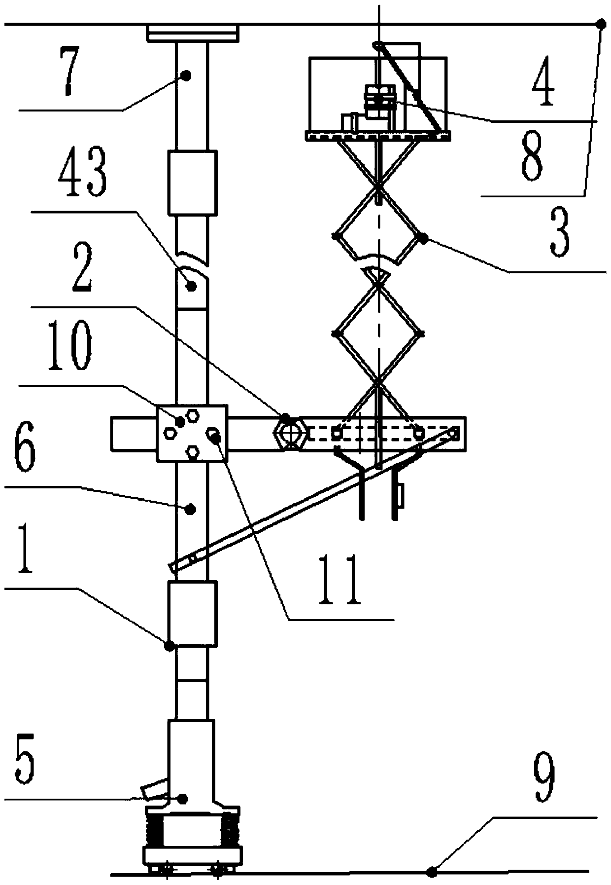 Precise and environmentally-friendly drilling method for multi-angle building wall face