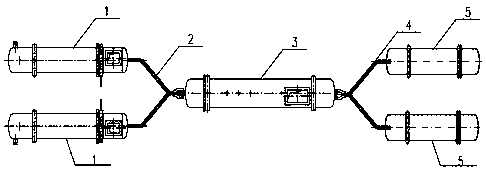 Novel short-process continuous copper smelting device and technology