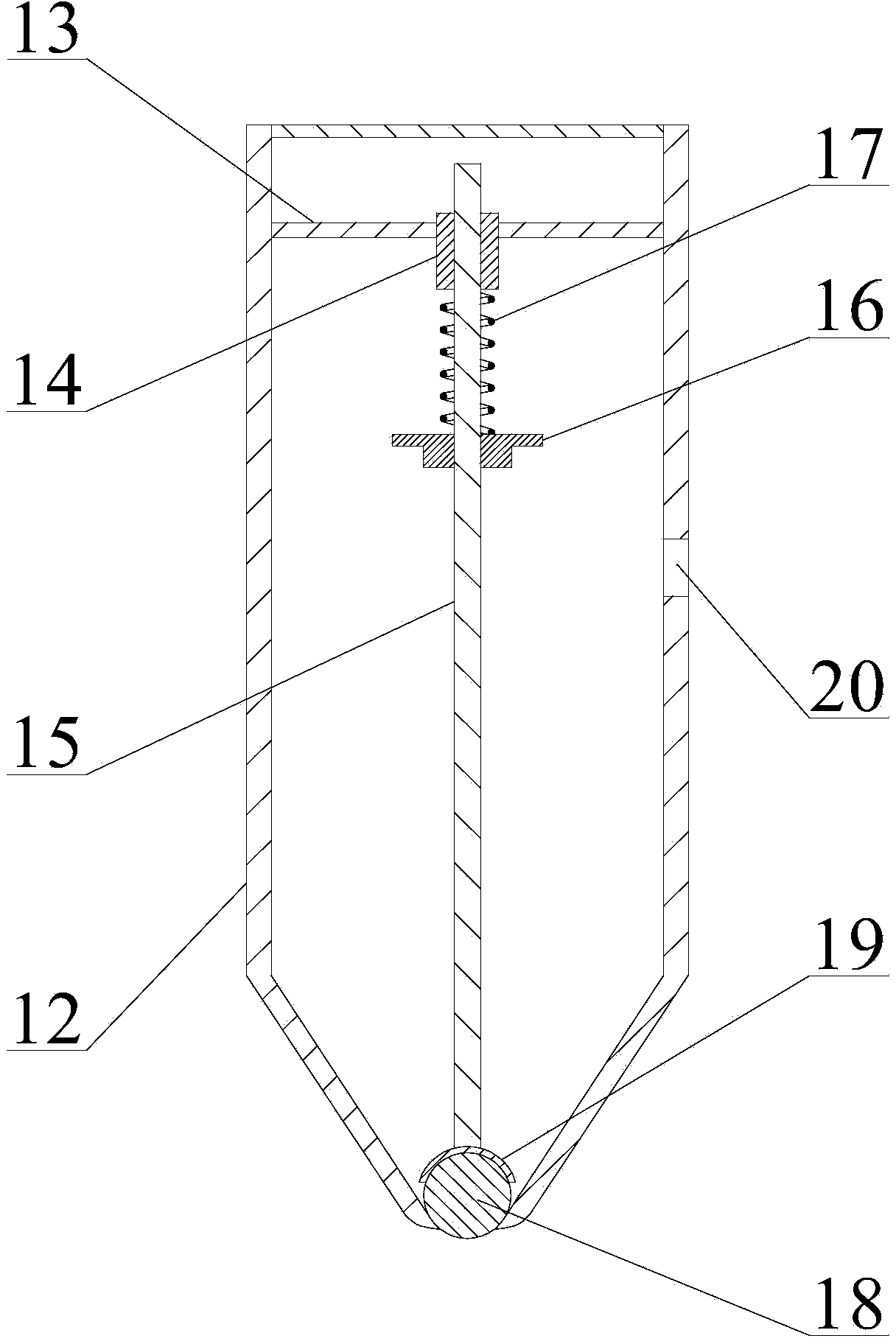 Small alternating current-direct current automatic glue spreader