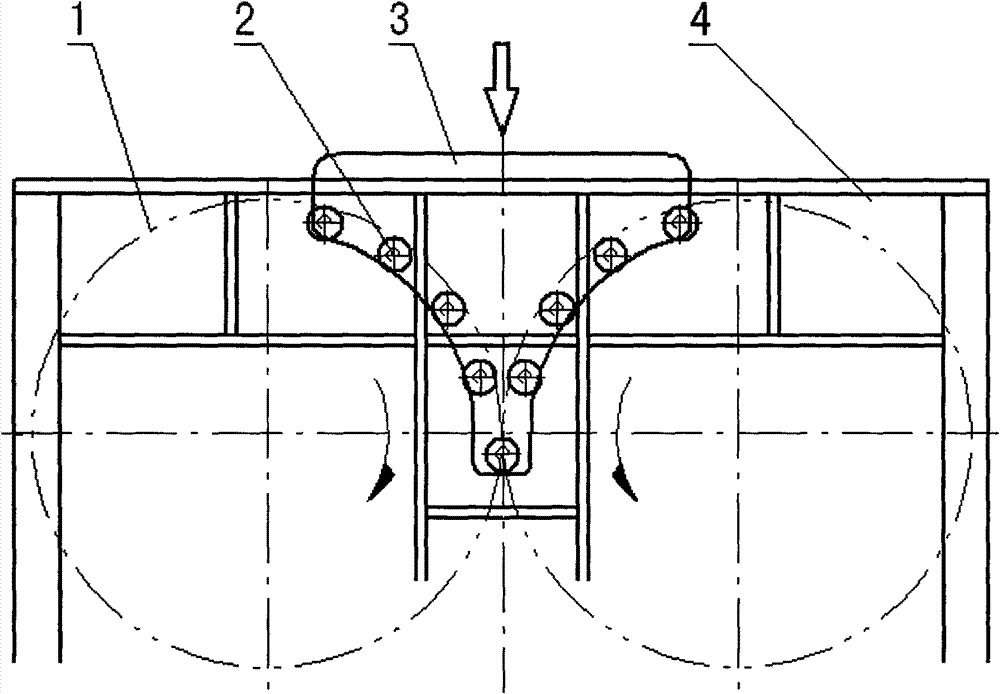 Moveable side striker plate for double-drum drier material pond