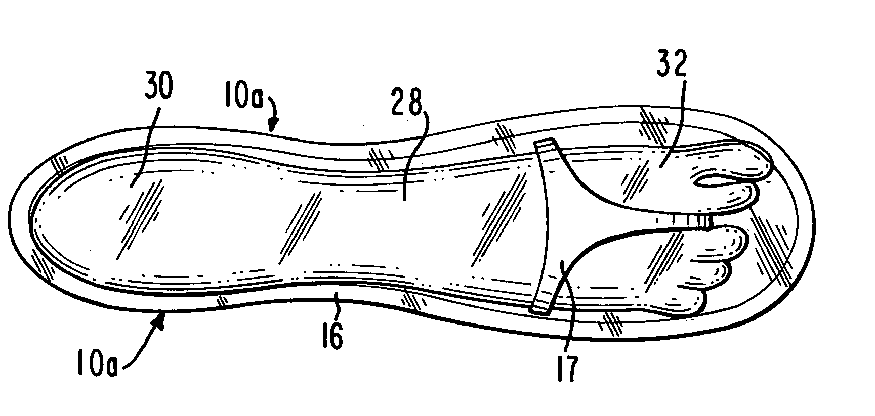 Method of fabricating custom-fitted footbed