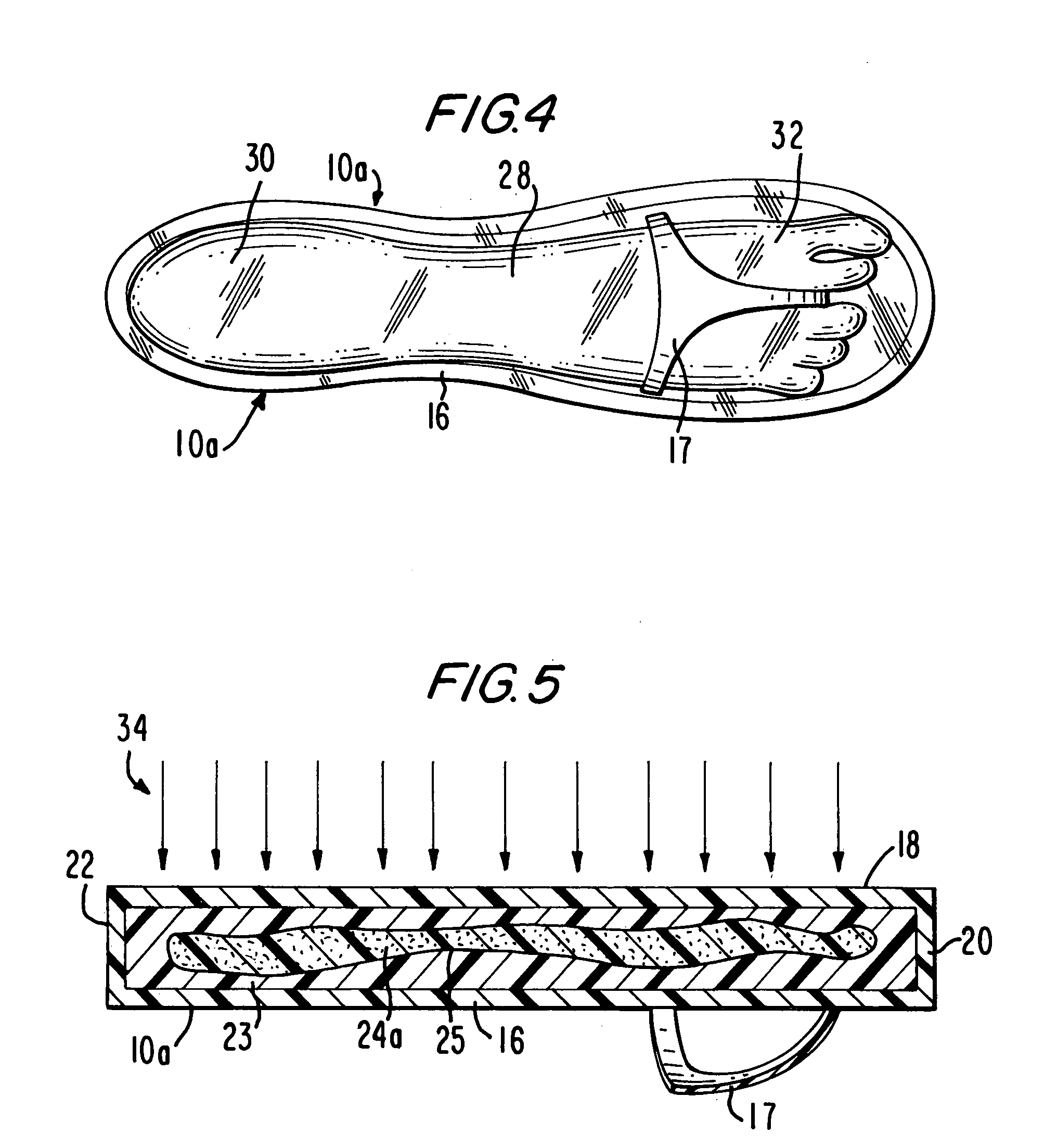 Method of fabricating custom-fitted footbed