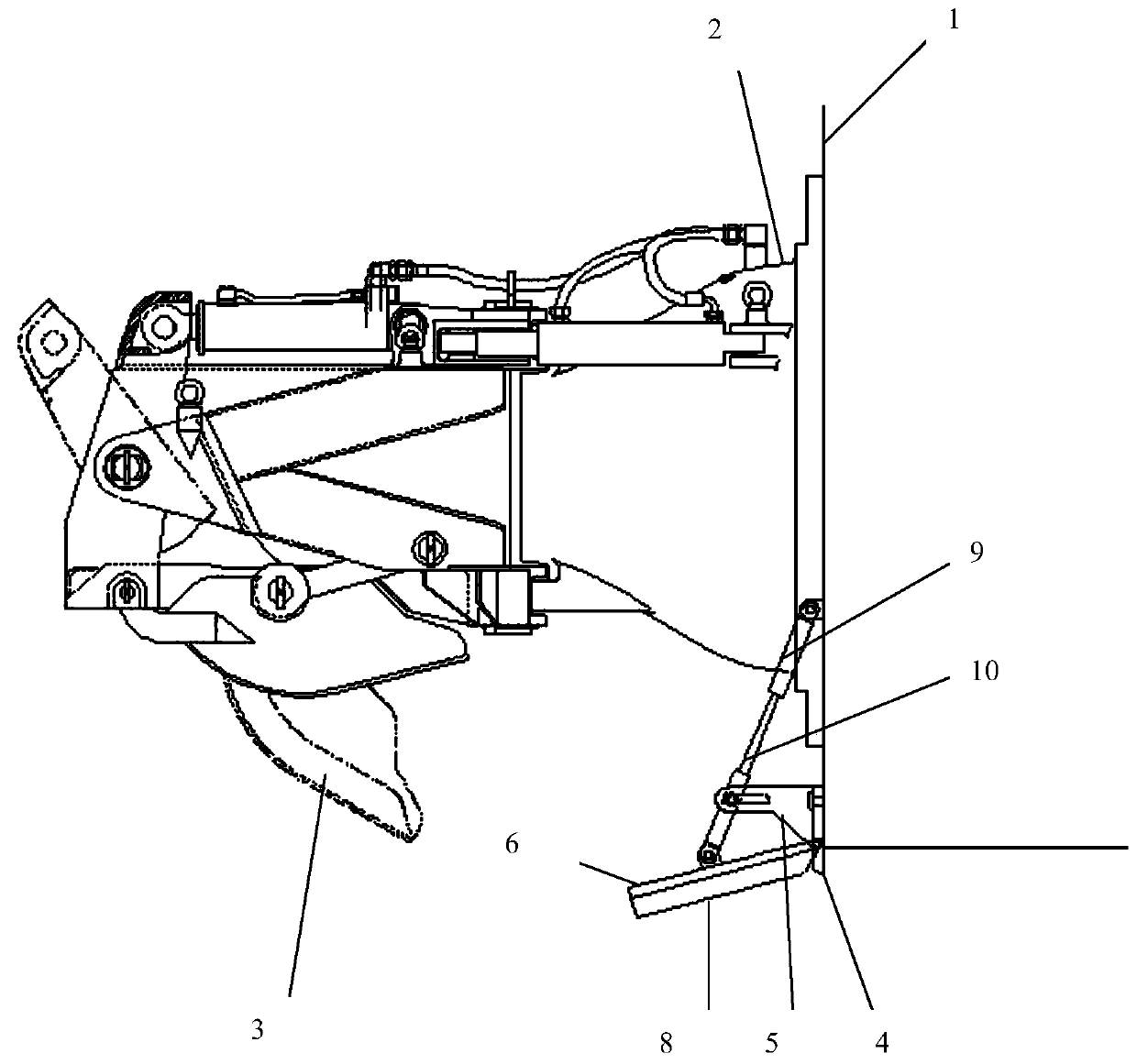 A stern energy-saving device applied to water-jet propulsion high-speed ships