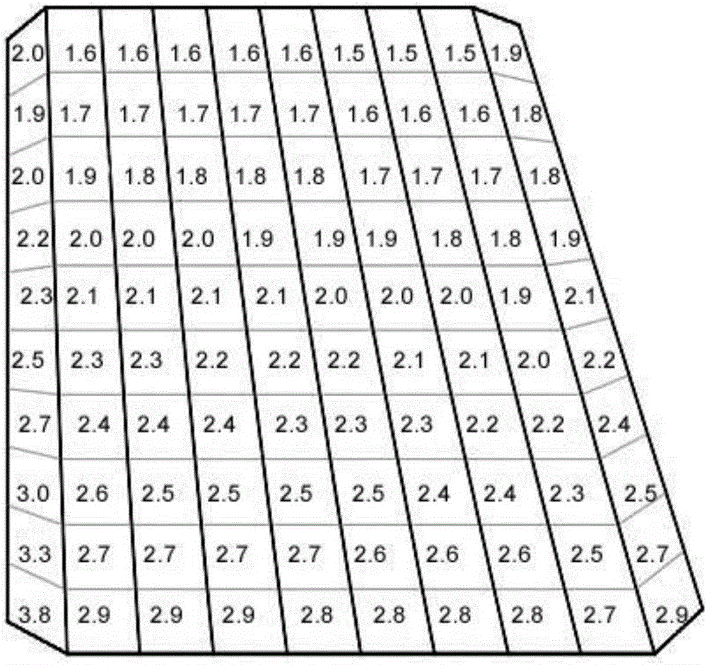 Uniformly heated transparent conductive film curved windshield and manufacturing method