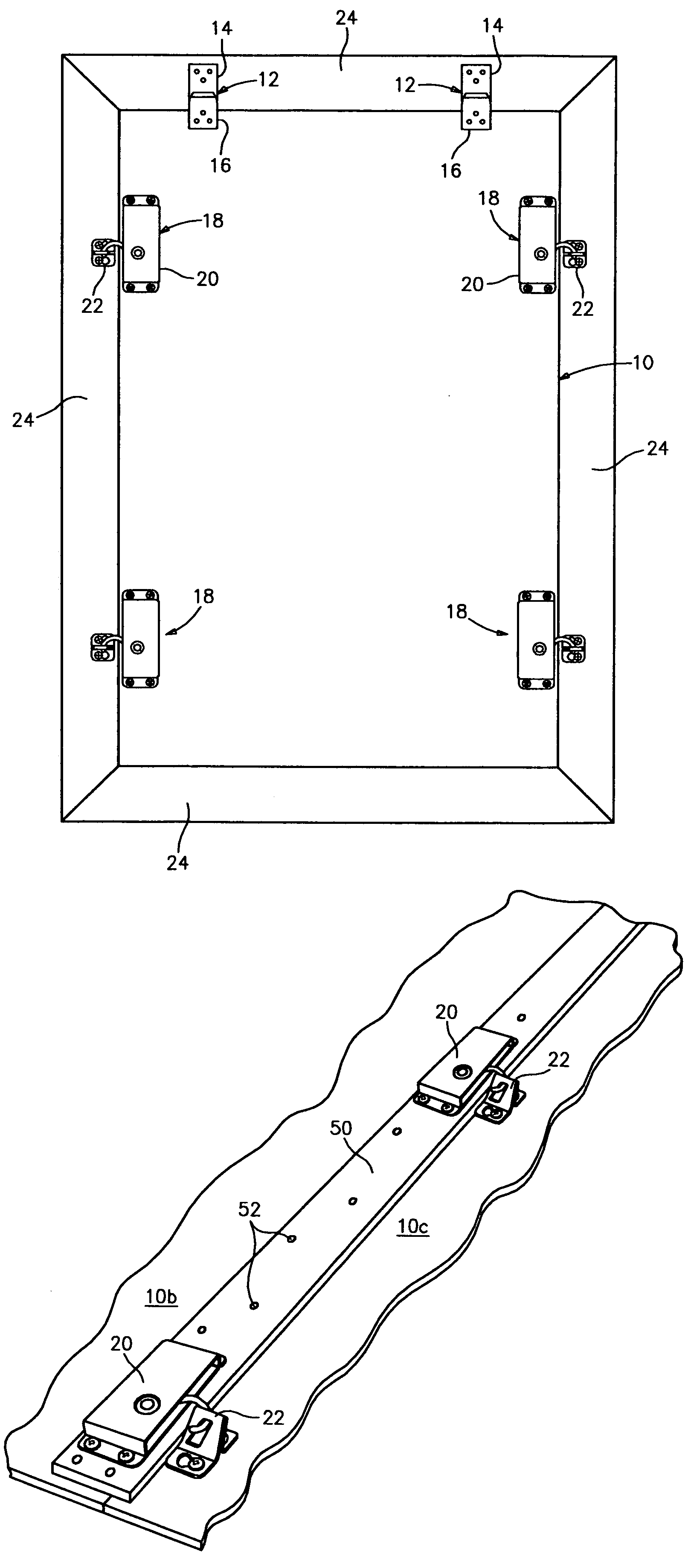 Shutter fastener system and method of installation