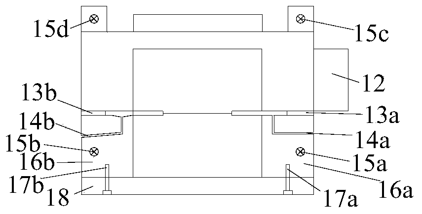 Visual test device and method for shear-seepage coupling failure process