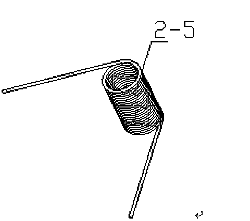 Portable stable type self-resetting can compressor