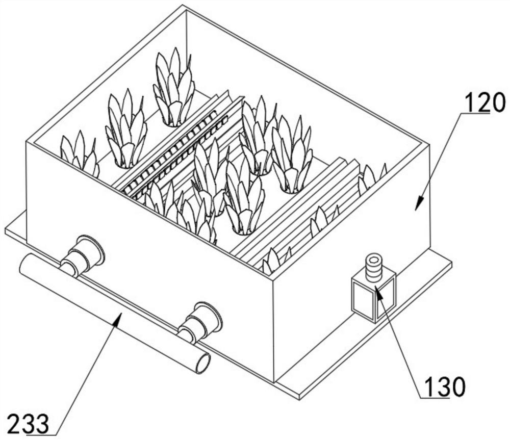 Fragrant sand taro planting structure capable of retaining fertilizer and water and planting method thereof