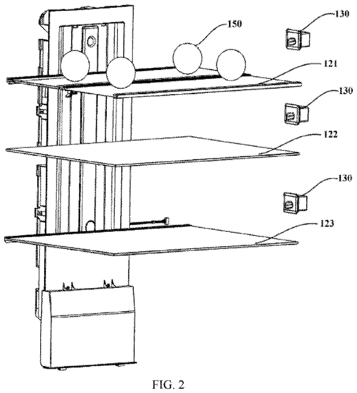 Partition refrigeration control method and device for refrigerating chamber of refrigerator