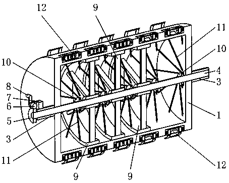 Device for pretreating biomass fuel particles