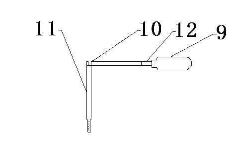 Method and detection box for detecting nasopharynx exudate free heme