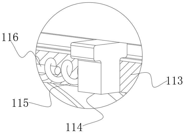 Equipment for cutting cable moving in horizontal direction