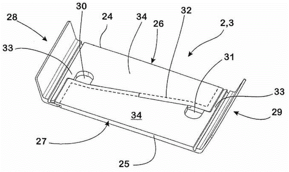 System for fastening a rail on a subsurface and underlay plate for such a system