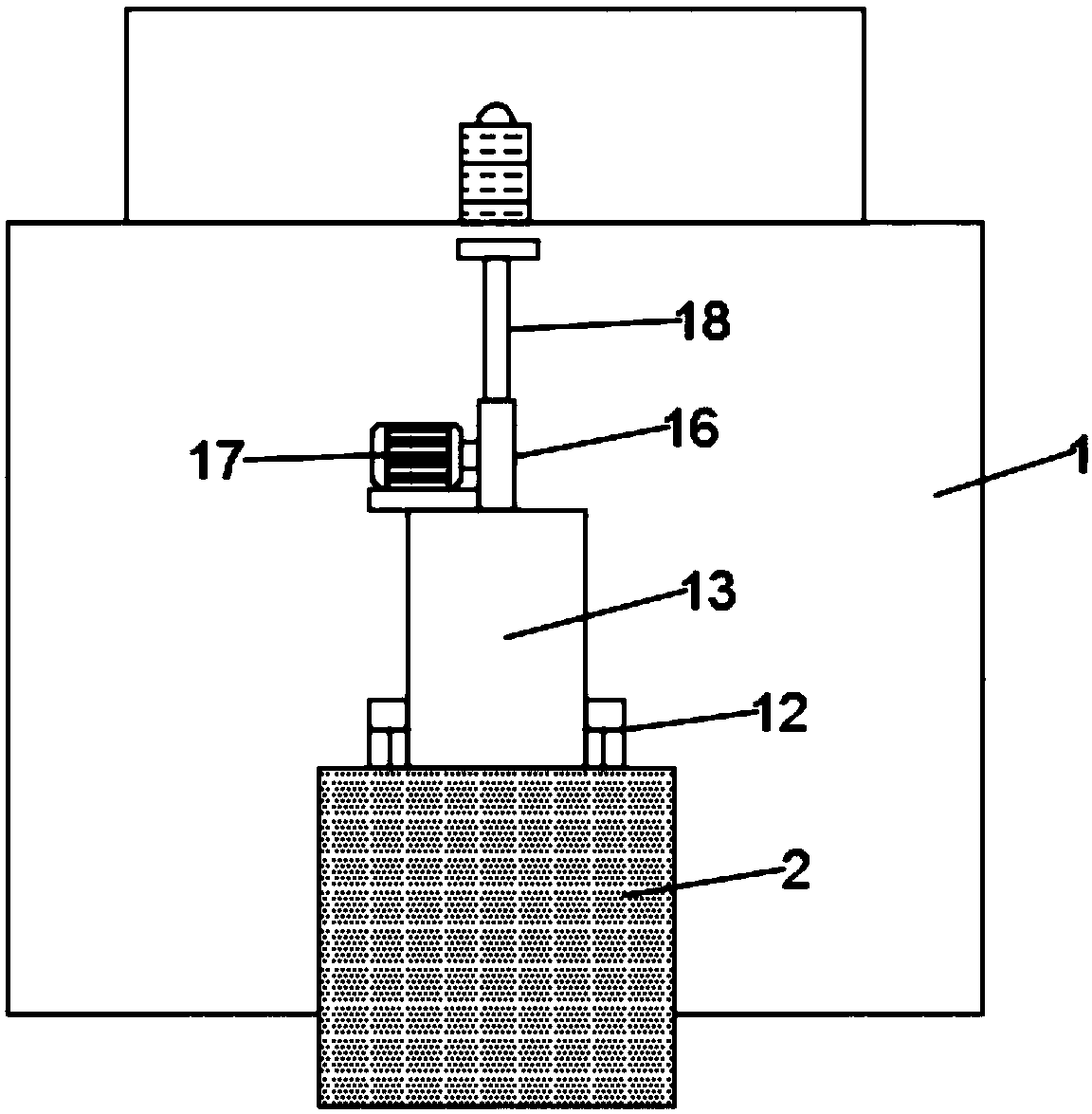 High-efficiency electric automatic dust removal device