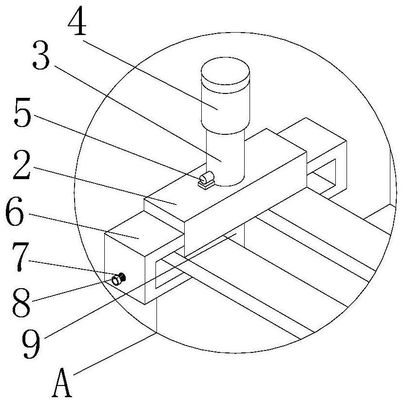 Dust removal device for selling aluminum alloy doors and windows