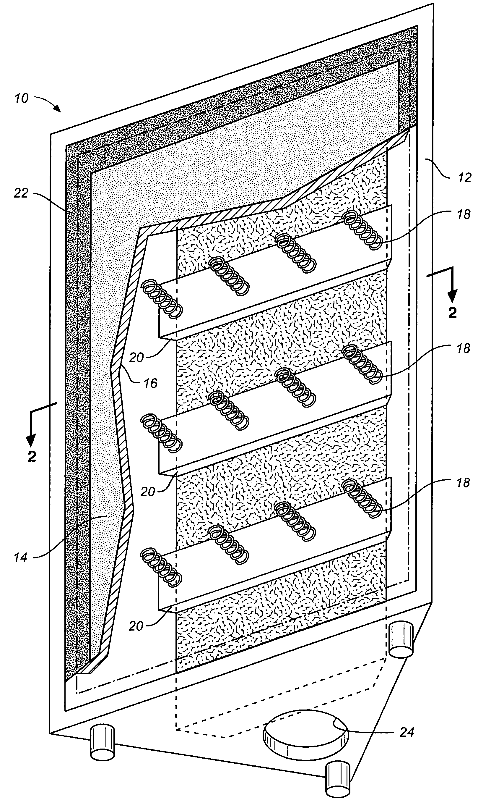 Room mode bass absorption through combined diaphragmatic and helmholtz resonance techniques