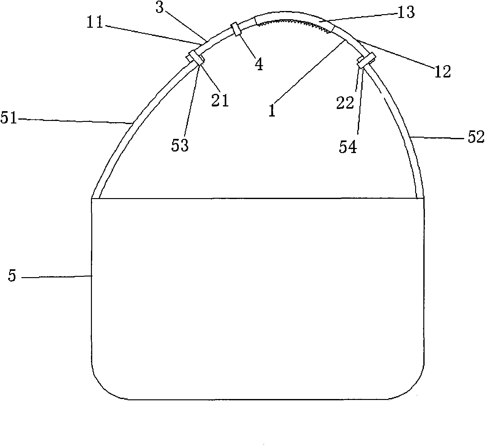 Non-skid band of backpack