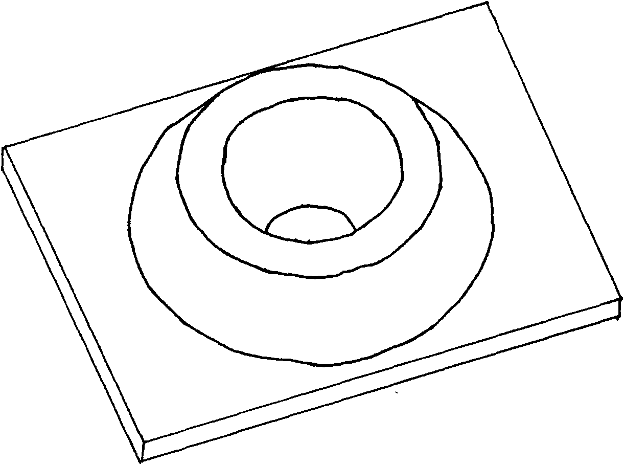 Anchor design of pre-stressed carbon fiber reinforced plastic rib group