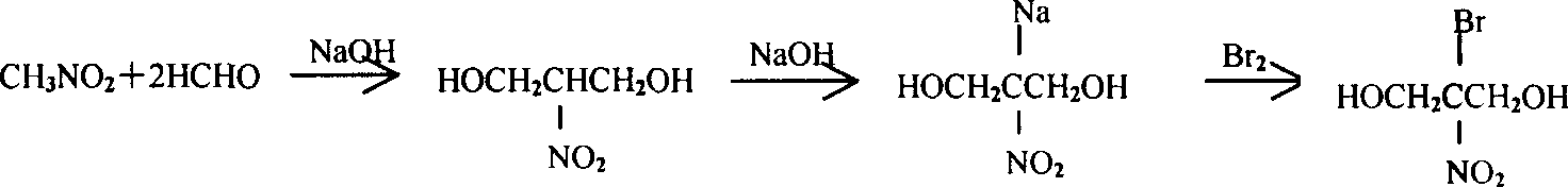 Improved method for synthesizing bronopol