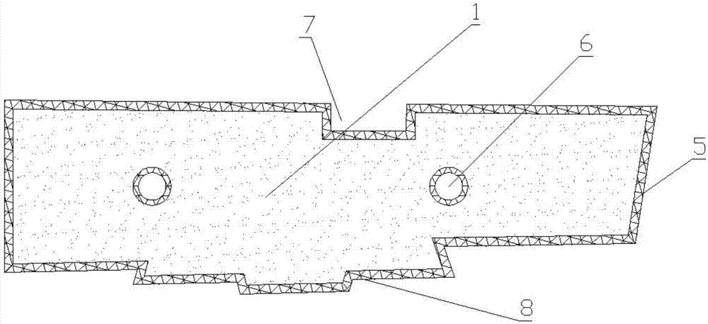 Two-component sound-absorbing cotton with super sound absorbing effect