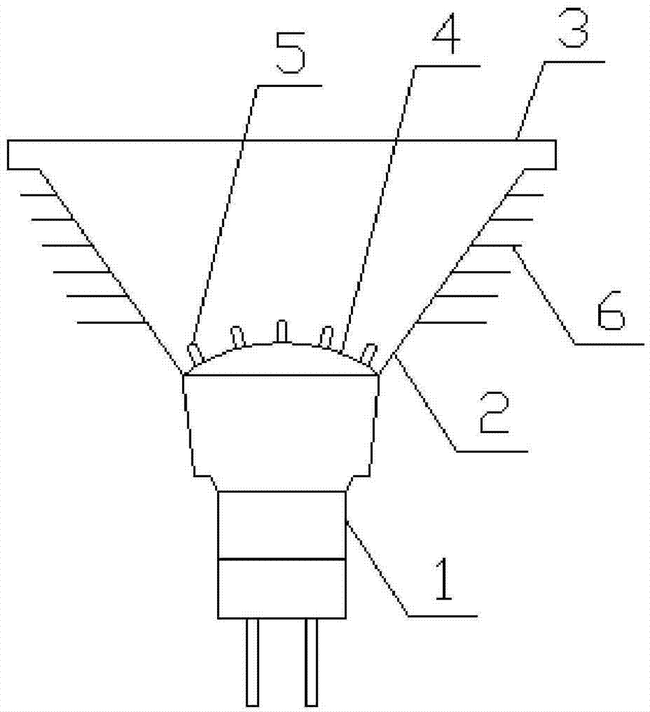 LED ceiling down lamp