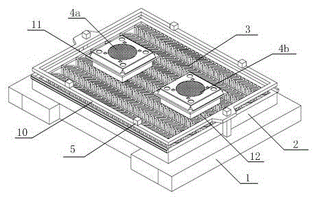 Interferometer-measurement-based dynamic-magnetic-steel magnetic levitation dual-stage vector arc switching method and device